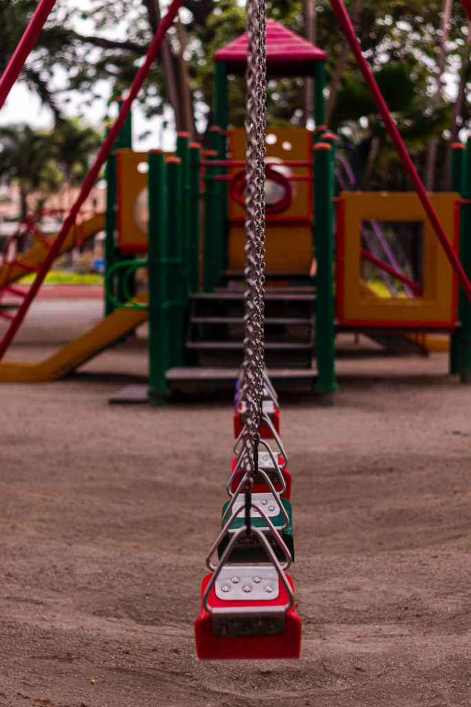 a playground with swings and slides, mountain house san joaquin county california